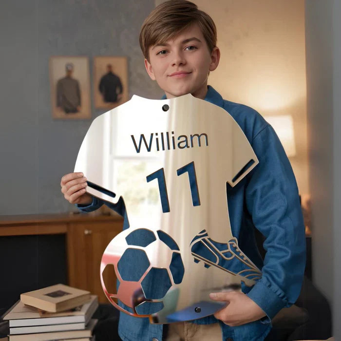 LumiGoal | Personalisierter LED-Fußballspiegel