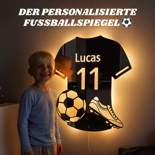 LumiGoal | Personalisierter LED-Fußballspiegel