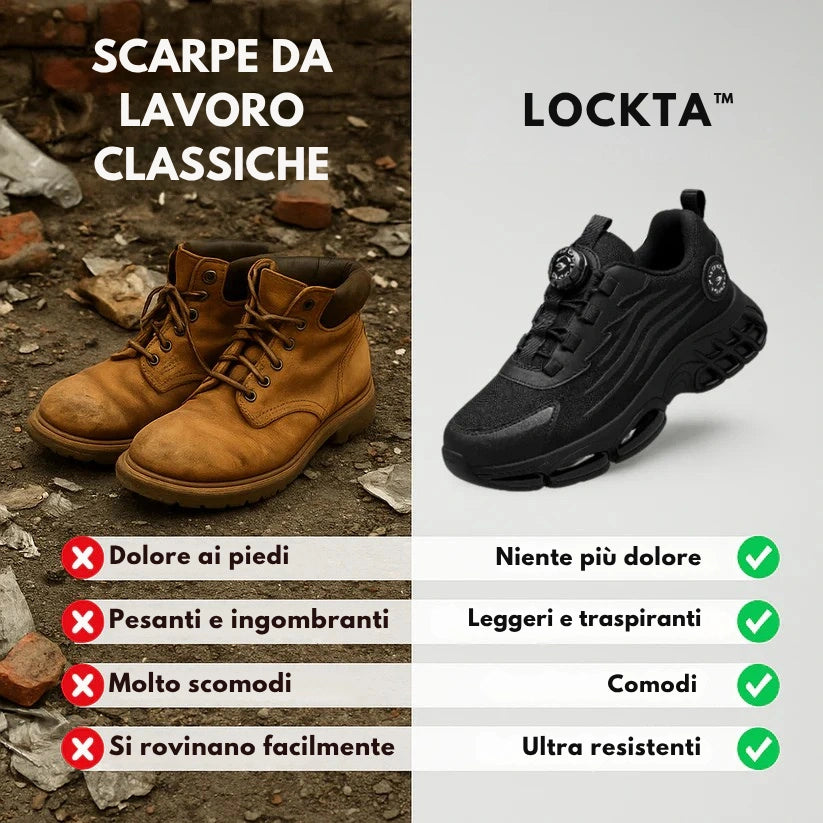 Lockta | Scarpe antinfortunistiche sneaker unisex