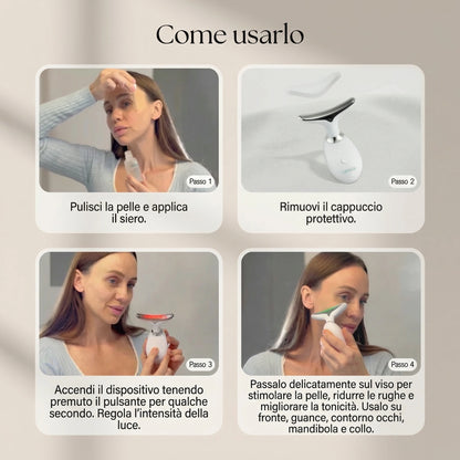 Facelia® | Dispositivo rassodante viso + 1 Siero in OMAGGIO