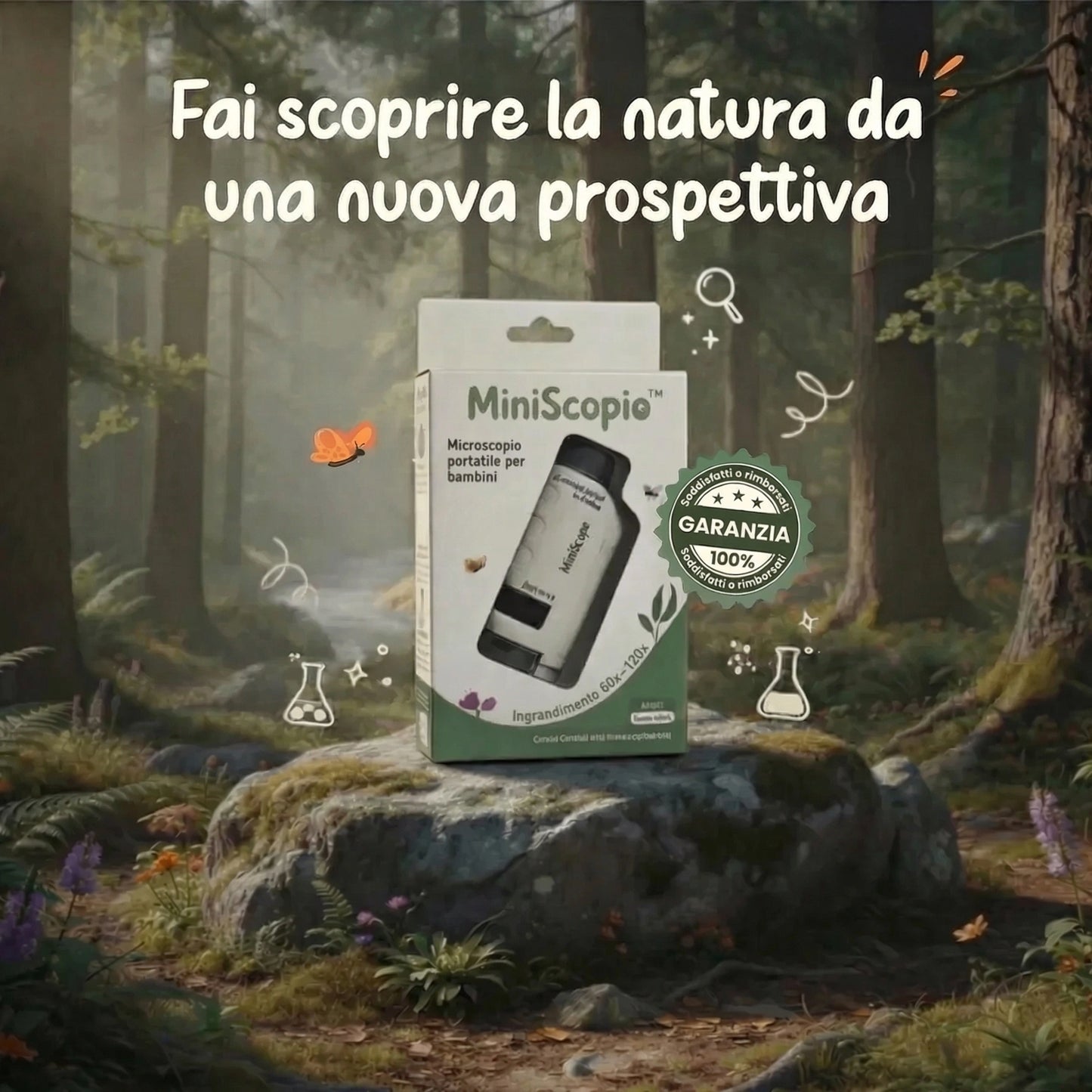 MiniScopio™ | Microscopio portatile per bambini